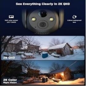   Cococam 4G Portable Magnétique : Caméra PTZ 300° Camping RV photo review