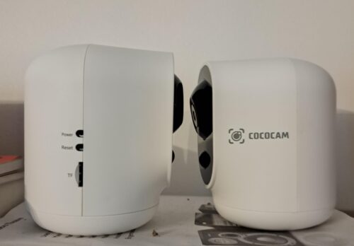 Cococam 2K WiFi Intérieur Noir : Caméra PTZ Batterie Alexa photo review