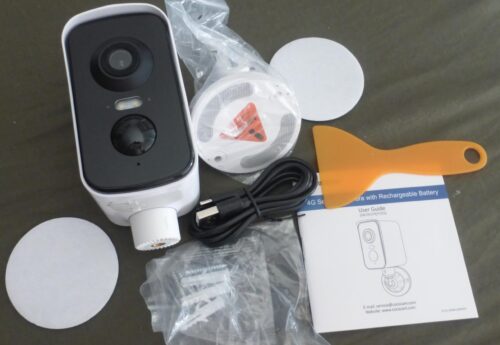   Cococam 4G Portable Magnétique : Caméra PTZ 300° Camping RV photo review