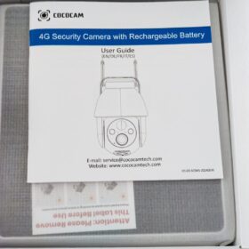   Cococam 4G Portable Magnétique : Caméra PTZ 300° Camping RV photo review