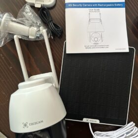   Cococam 4G Portable Magnétique : Caméra PTZ 300° Camping RV photo review