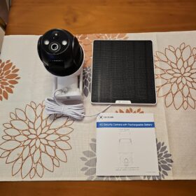   Cococam 4G Portable Magnétique : Caméra PTZ 300° Camping RV photo review