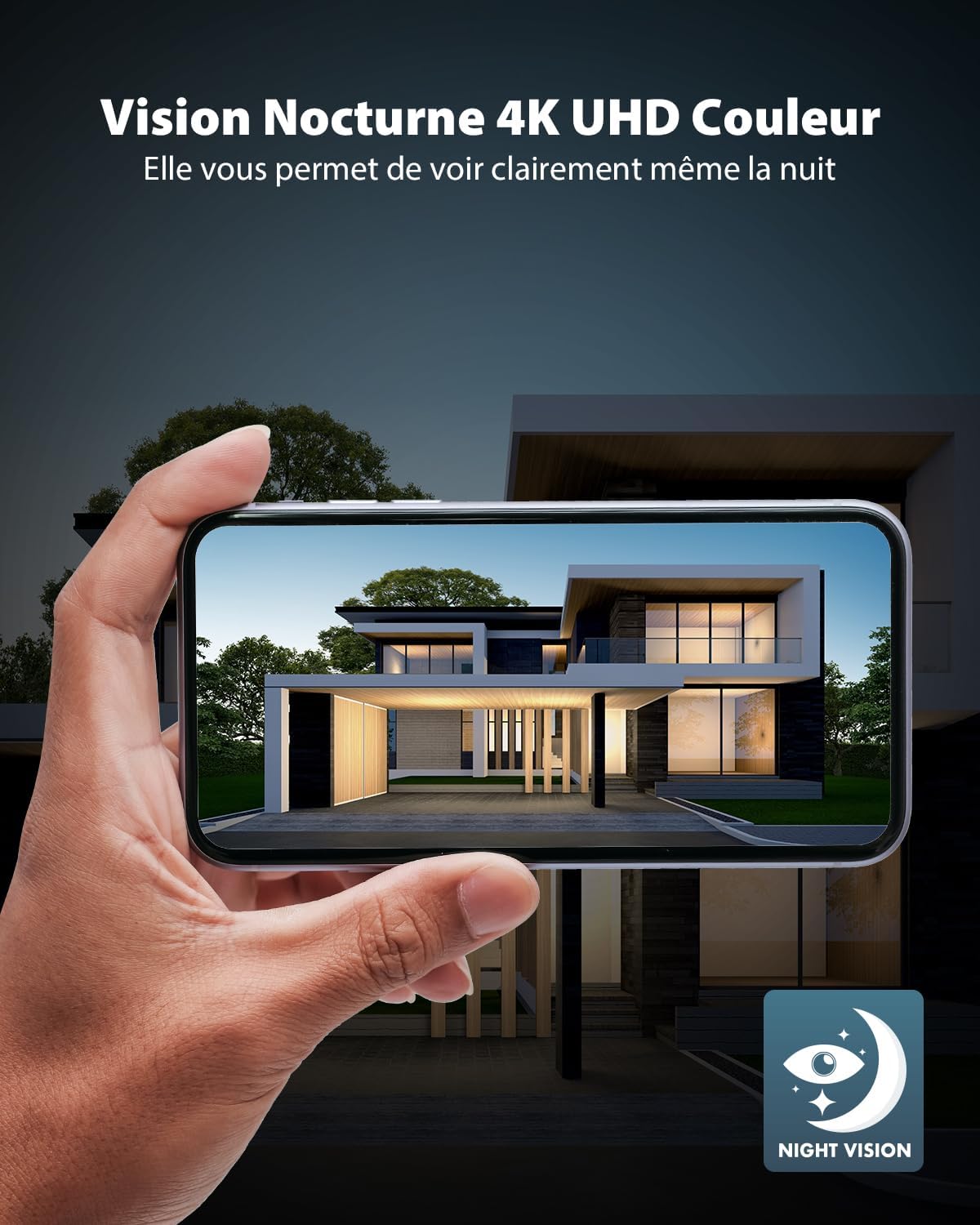 COCOCAM 4K 8MP CAMERA SURVEILLANCE WIFI 6 SOLAIRE PTZ – Image 3