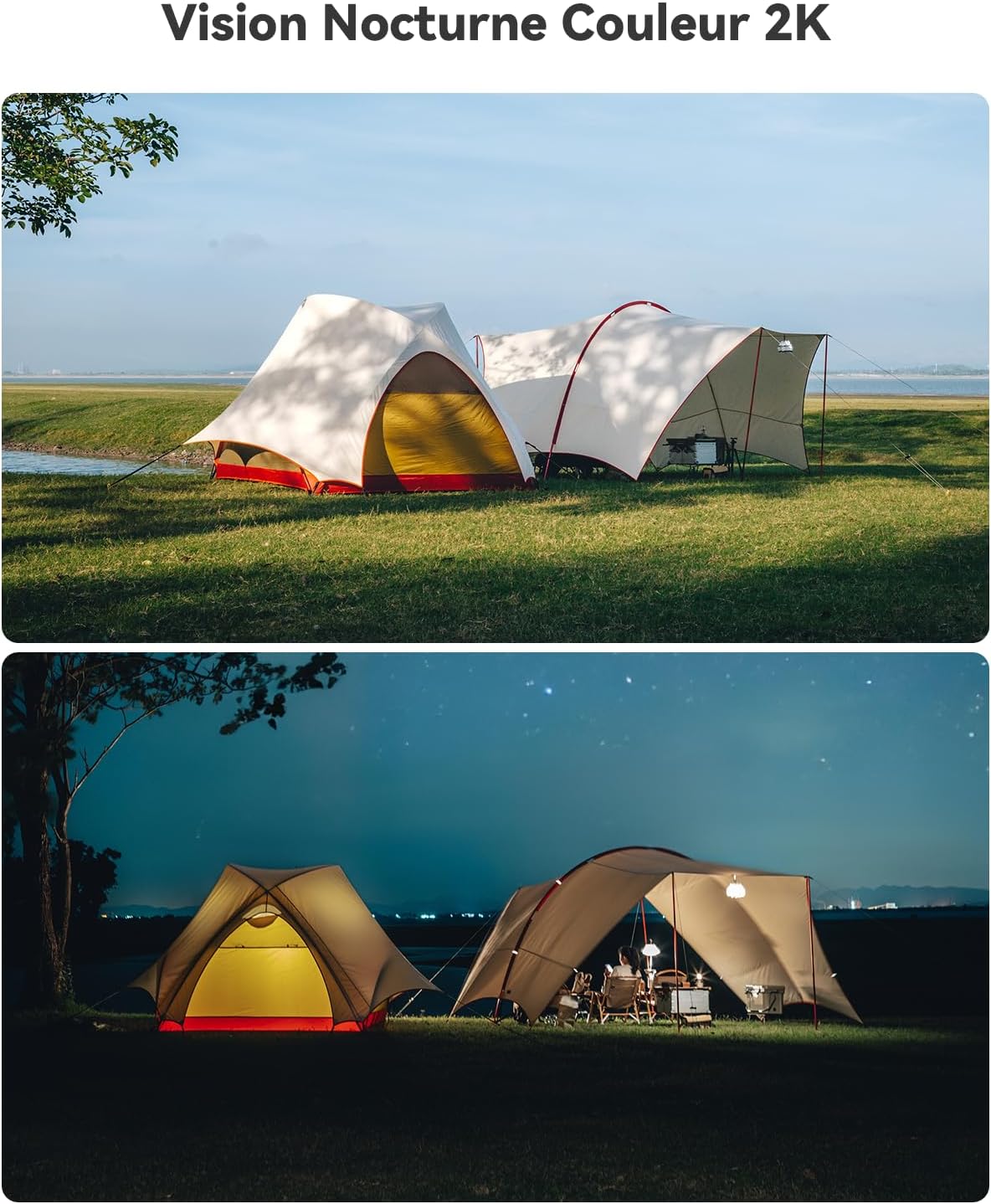 Cococam 4G Portable Magnétique : Caméra PTZ 300° Camping RV – Image 3