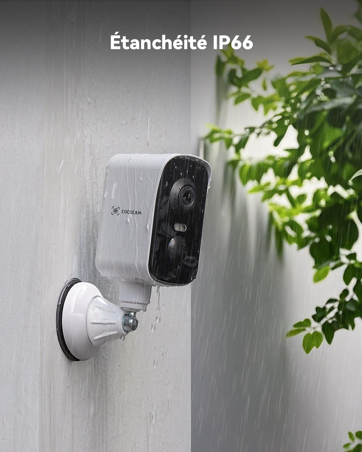 Cococam 4G Portable Magnétique : Caméra PTZ 300° Camping RV – Image 2