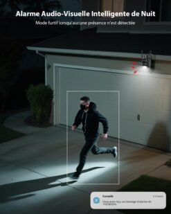 Alternative view of Cococam 2K Double Objectif Q3 : Caméra WiFi Solaire Alexa