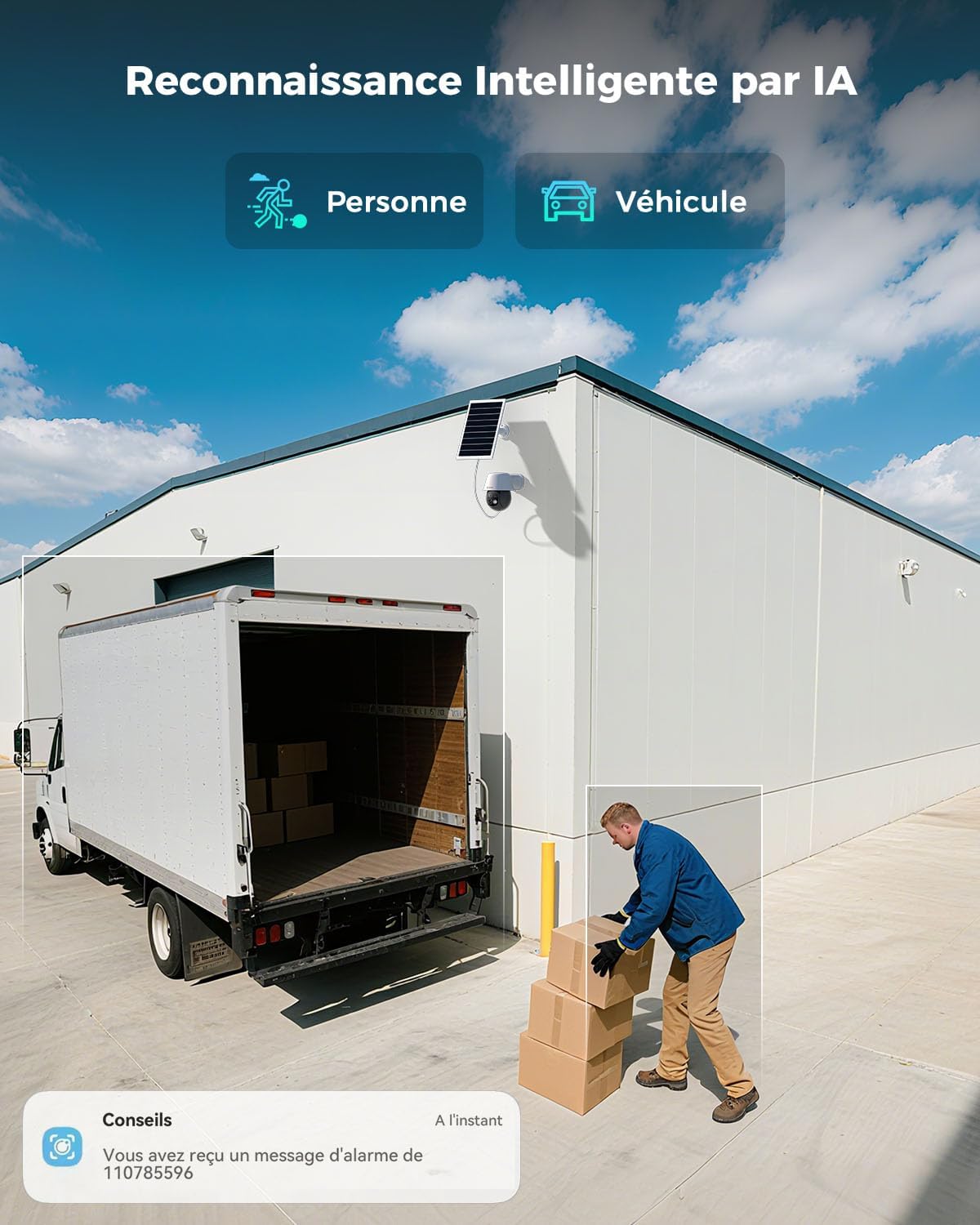 Cococam 24/7 AOV 4G eSIM : Caméra Enregistrement Continu PTZ – Image 5