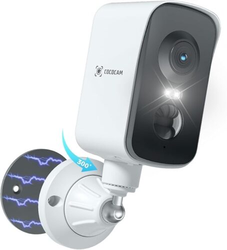   Cococam 4G Portable Magnétique : Caméra PTZ 300° Camping RV photo review