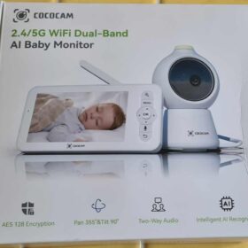 Cococam Babyphone 2K 4MP : Caméra Bébé Écran 5" Suivi Auto IA photo review