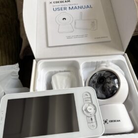 Cococam Babyphone 2K 4MP : Caméra Bébé Écran 5" Suivi Auto IA photo review