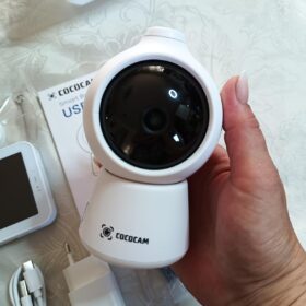 Cococam Babyphone 2K 4MP : Caméra Bébé Écran 5" Suivi Auto IA photo review