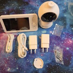 Cococam Babyphone 2K 4MP : Caméra Bébé Écran 5" Suivi Auto IA photo review