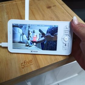 Cococam Babyphone 2K 4MP : Caméra Bébé Écran 5" Suivi Auto IA photo review