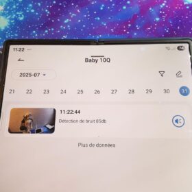 Cococam Babyphone 2K 4MP : Caméra Bébé Écran 5" Suivi Auto IA photo review